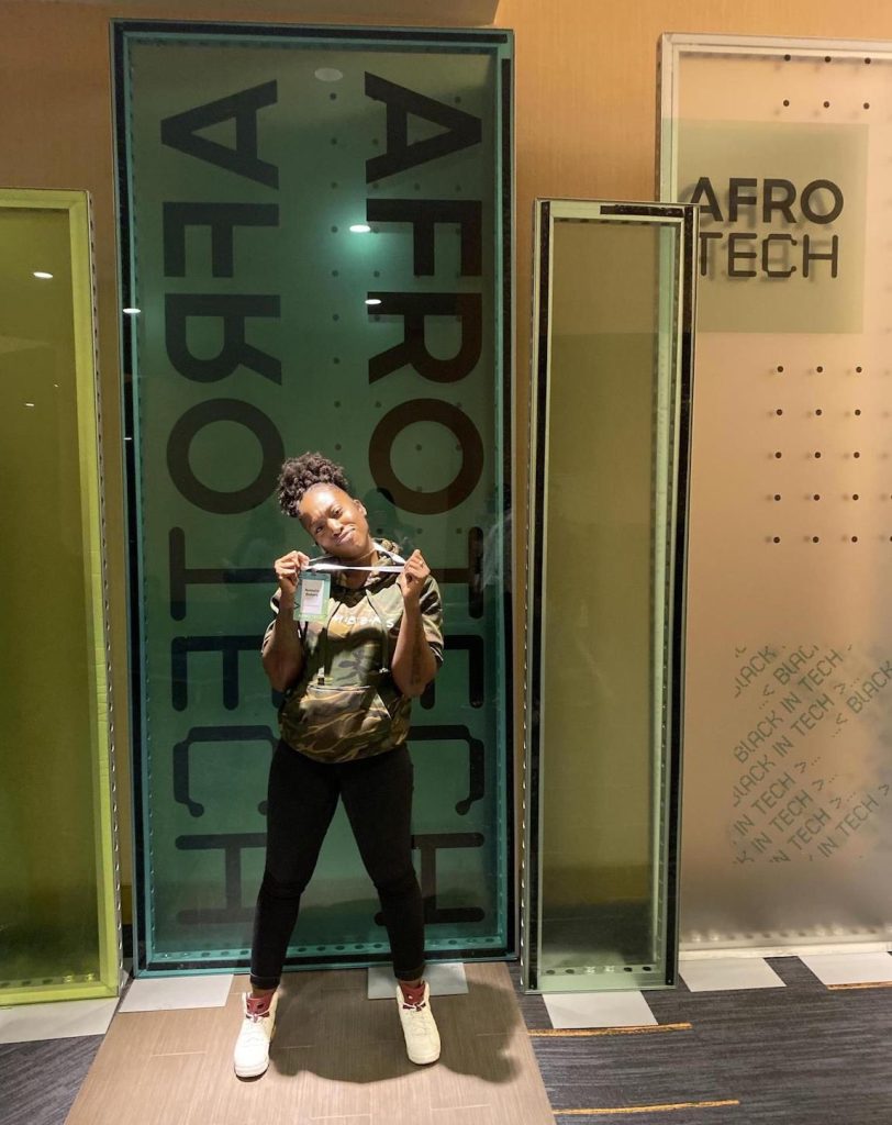 Natasha at AfroTech 2019